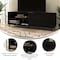Flash Furniture 60" Black TV Stand with Shelf and Storage Drawers ZG-028-BK-GG - alternate 2